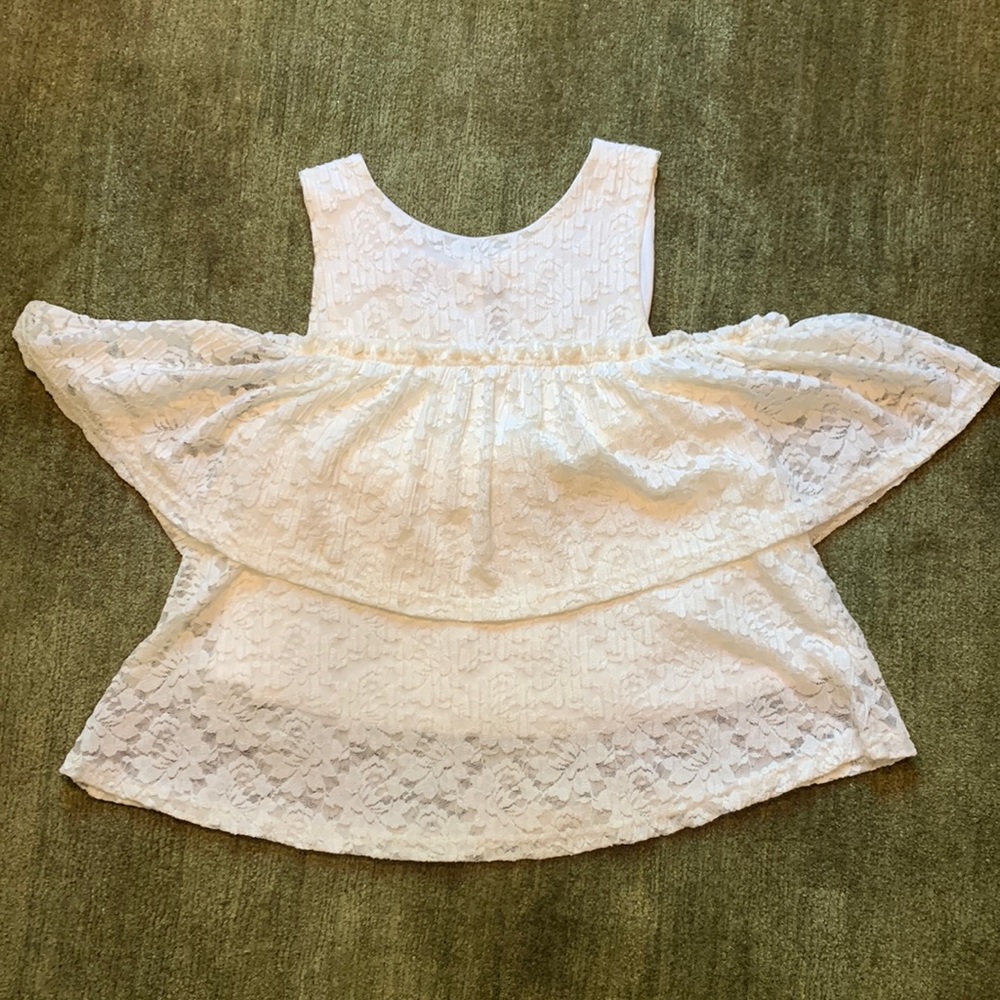 BEBE white Top